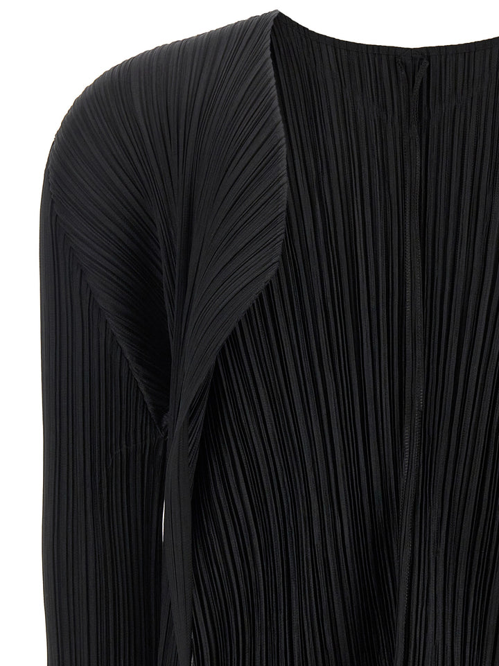 Pleats Please Issey Miyake Monthly Colors: June Maglioni - Nero | 73d594e7649026a039bcea86e06bdff4e0c78ef9