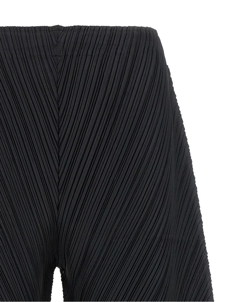 Pleats Please Issey Miyake Thicker Bottoms 1 Pantaloni - Nero | 0f39b65c550719e46205f46bd06630a140377b07