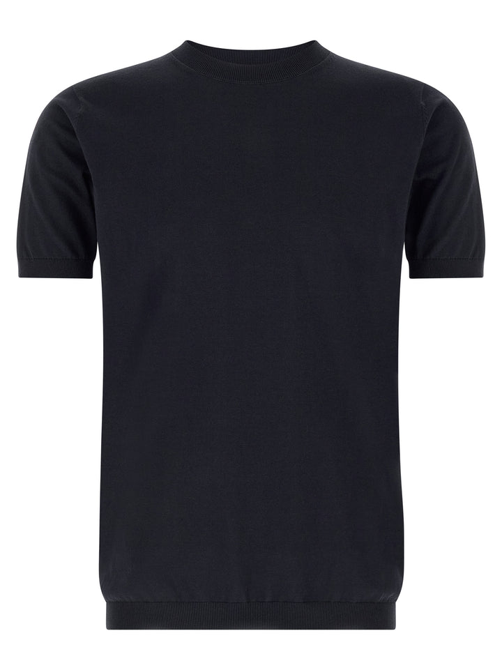 Riviera Project Linen Cotton Sweater Maglioni - Blu | 1bc2992dc5e9d81048b21b7f1b8a30c8db6036fd