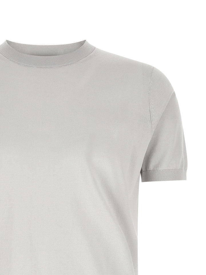 Larmeri Studio Linen Cotton Sweater Maglioni - Grigio | b99be729ef6e119c792f74e56c04e6529637ceb6