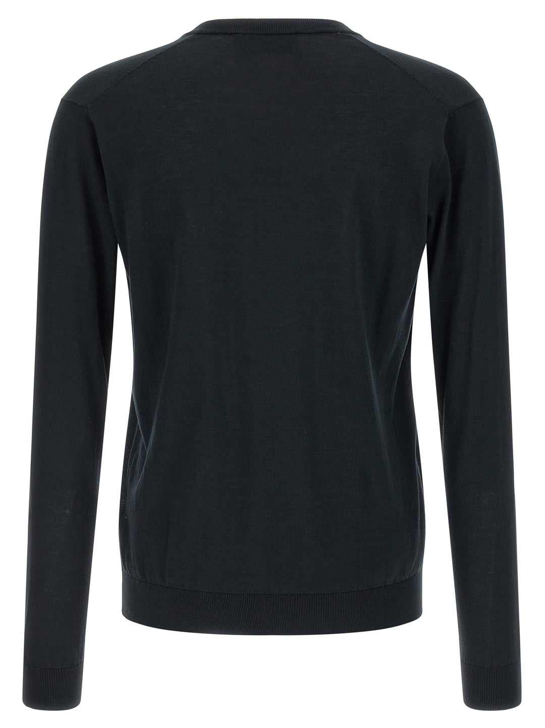Riviera Project Cotton And Silk Sweater Maglioni - Blu | 28f0fc202fd4601de4be3c71980bf067f6d9d40f