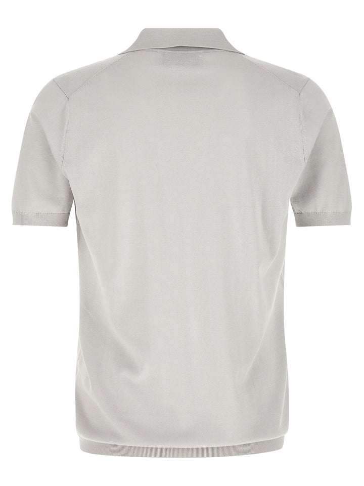 Riviera Project Open Collar  Shirt Polo - Grigio | 9f56c29b83171f76bf3b791f8f01a6d4b47aa134