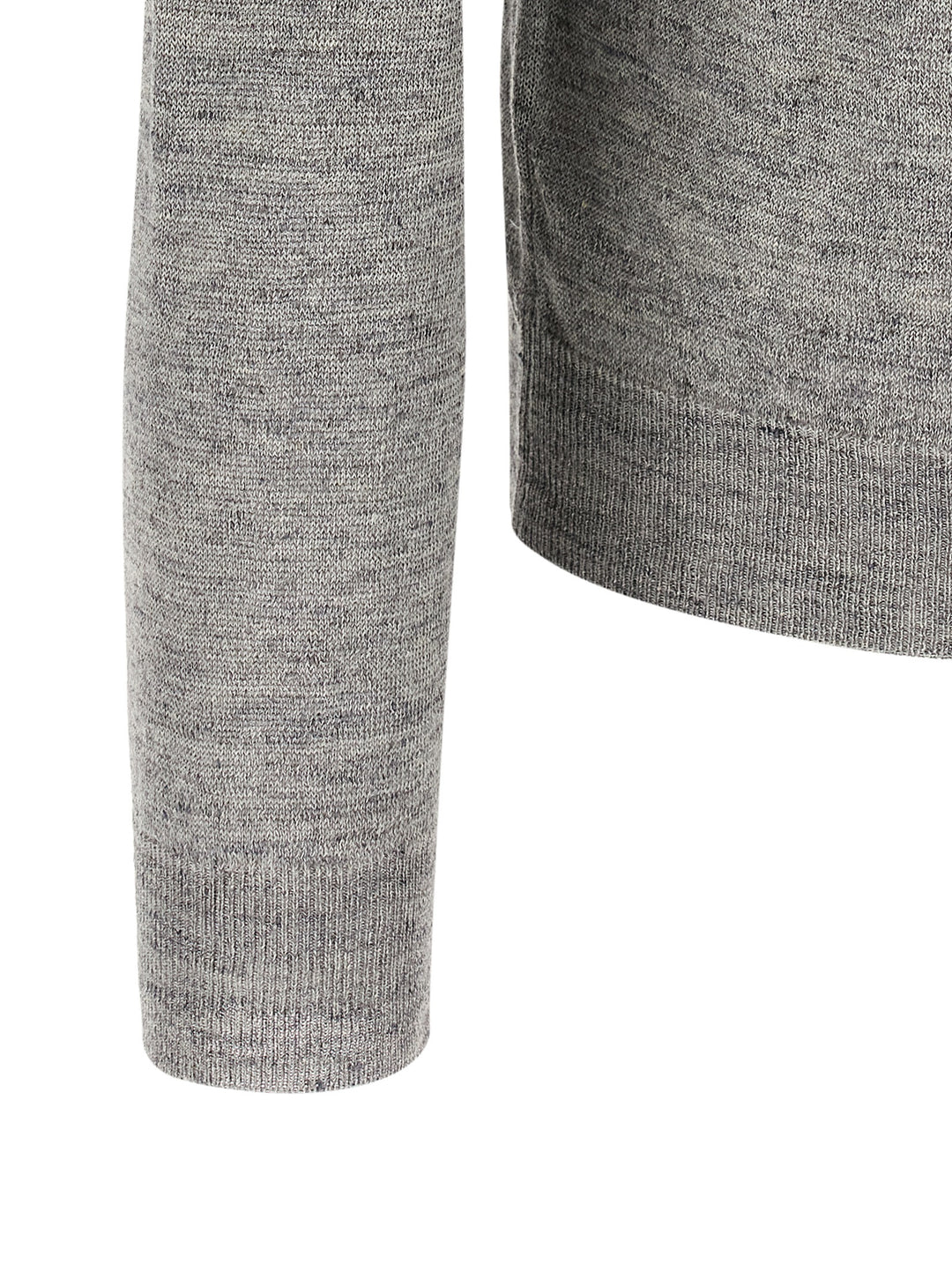 Riviera Project Linen And Silk Sweater Maglioni - Grigio | 275a6ae4a7b7f1d540efdfe4a70d0c0bf60cb257