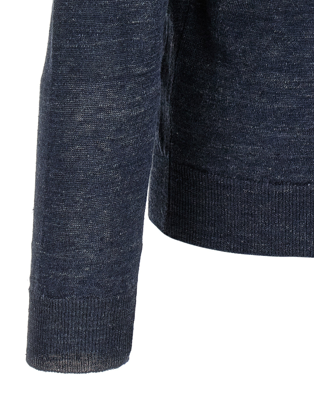 Riviera Project Linen And Silk Sweater Maglioni - Blu | 295684521e4a58da48dfc2939e0aac9dd7d6e809