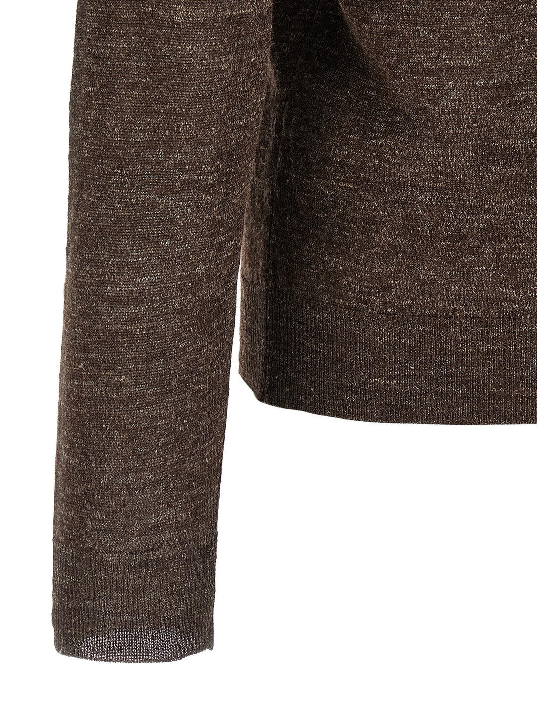 Riviera Project Linen And Silk Sweater Maglioni - Marrone | c0a9e2178f8611901a2f27195117743dea35ec95