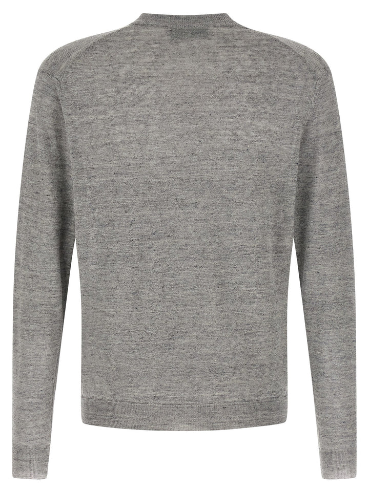 Riviera Project Linen Silk Cardigan Maglioni - Grigio | c93cae93b52c5ab172dc8588c11b6be9c5a7f444