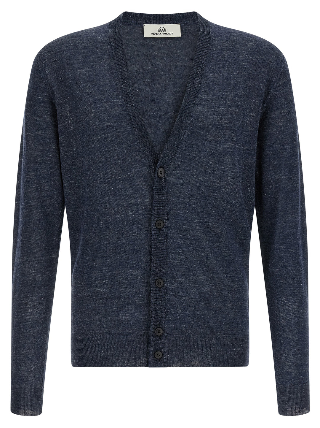 Riviera Project Linen Silk Cardigan Maglioni - Blu | e3849854b761535c0e6f9da62a92228b9bf644f2
