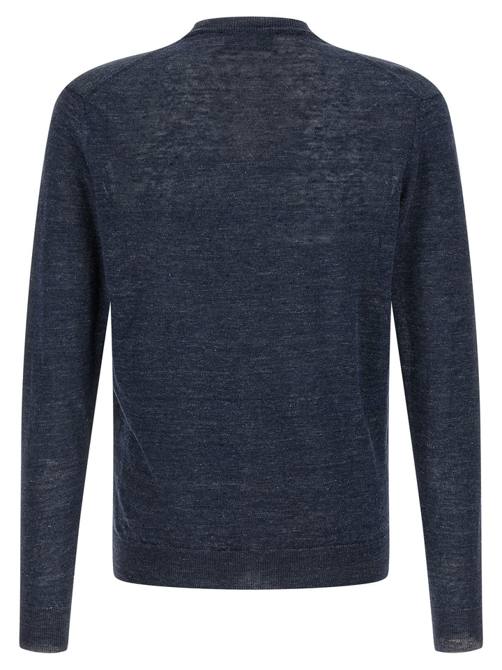 Riviera Project Linen Silk Cardigan Maglioni - Blu | c08e625a421243ce65d6d0ad205197a8dfb3c9b3