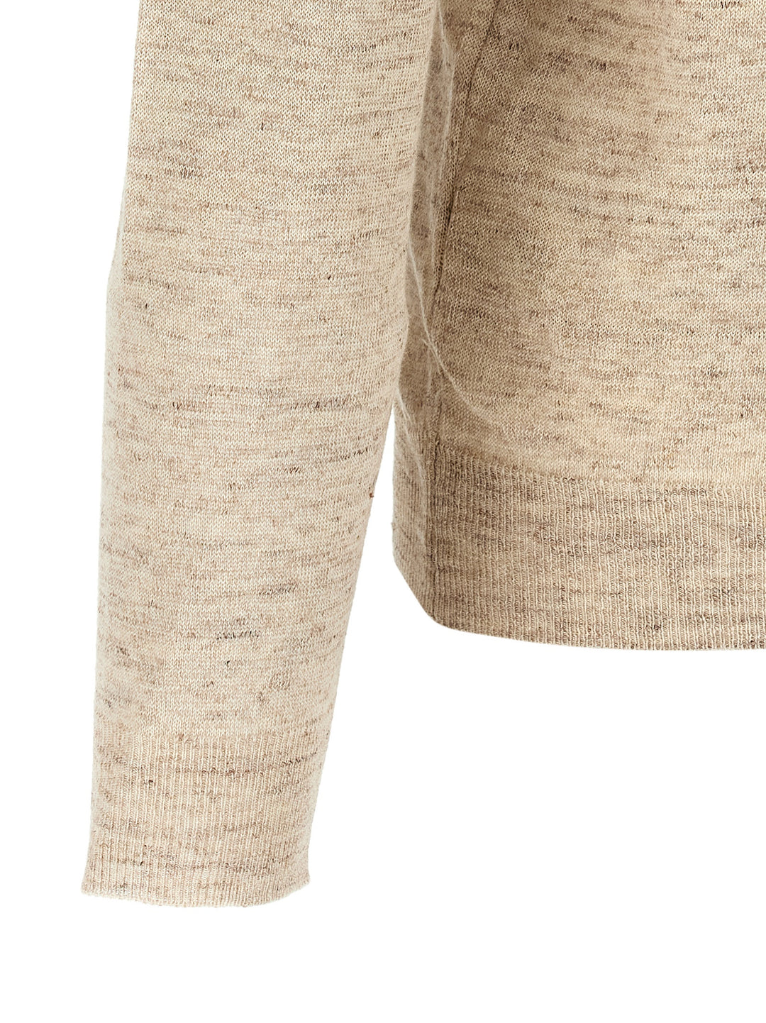 Riviera Project Linen Silk Cardigan Maglioni - Beige | f68d7fb37f77b27f1e49d6da151aec869edf0786