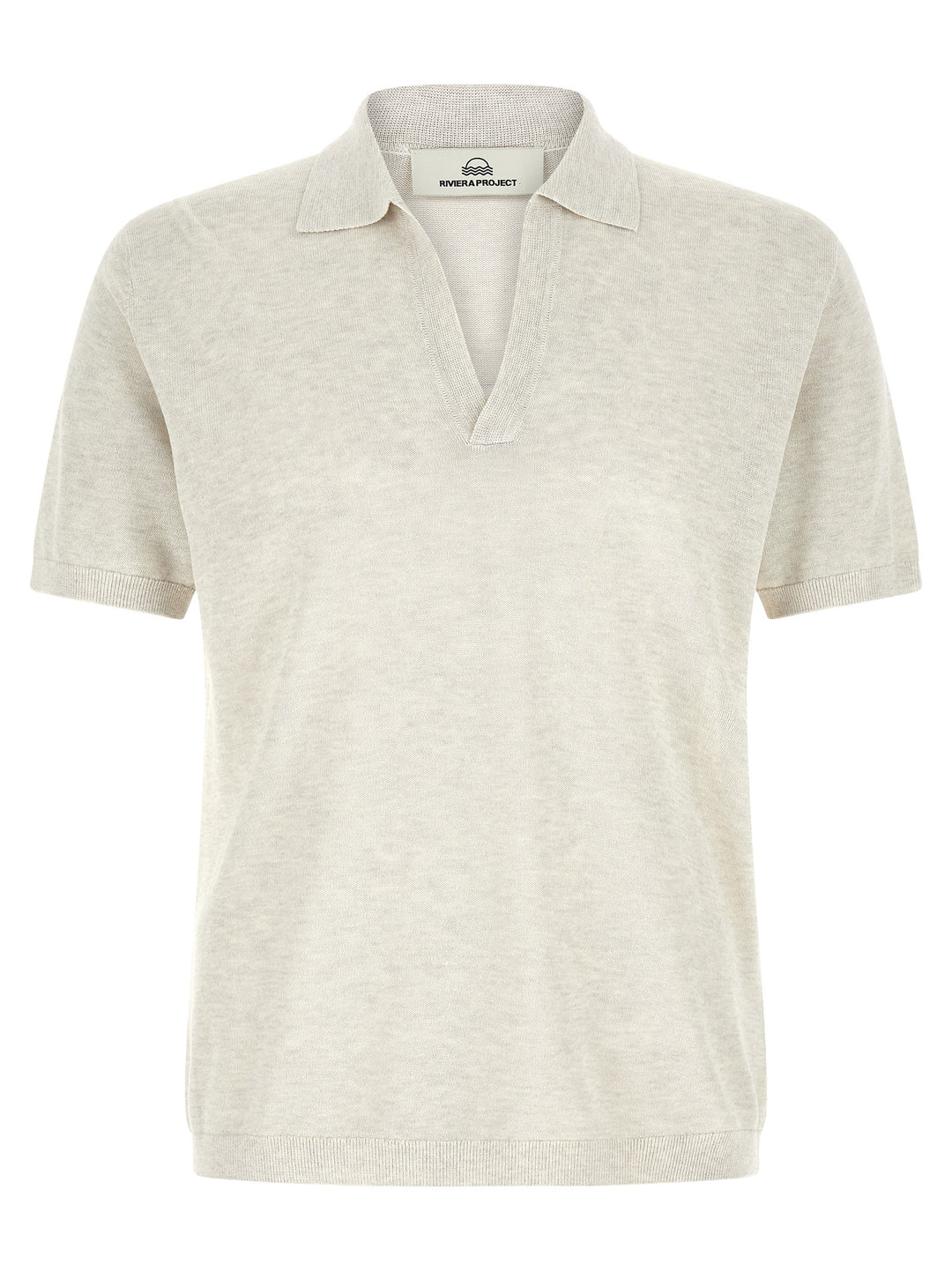 Riviera Project Open Collar  Shirt Polo - Grigio | 0a26bfde015de2333724f047f1c82266e4e9c8bf