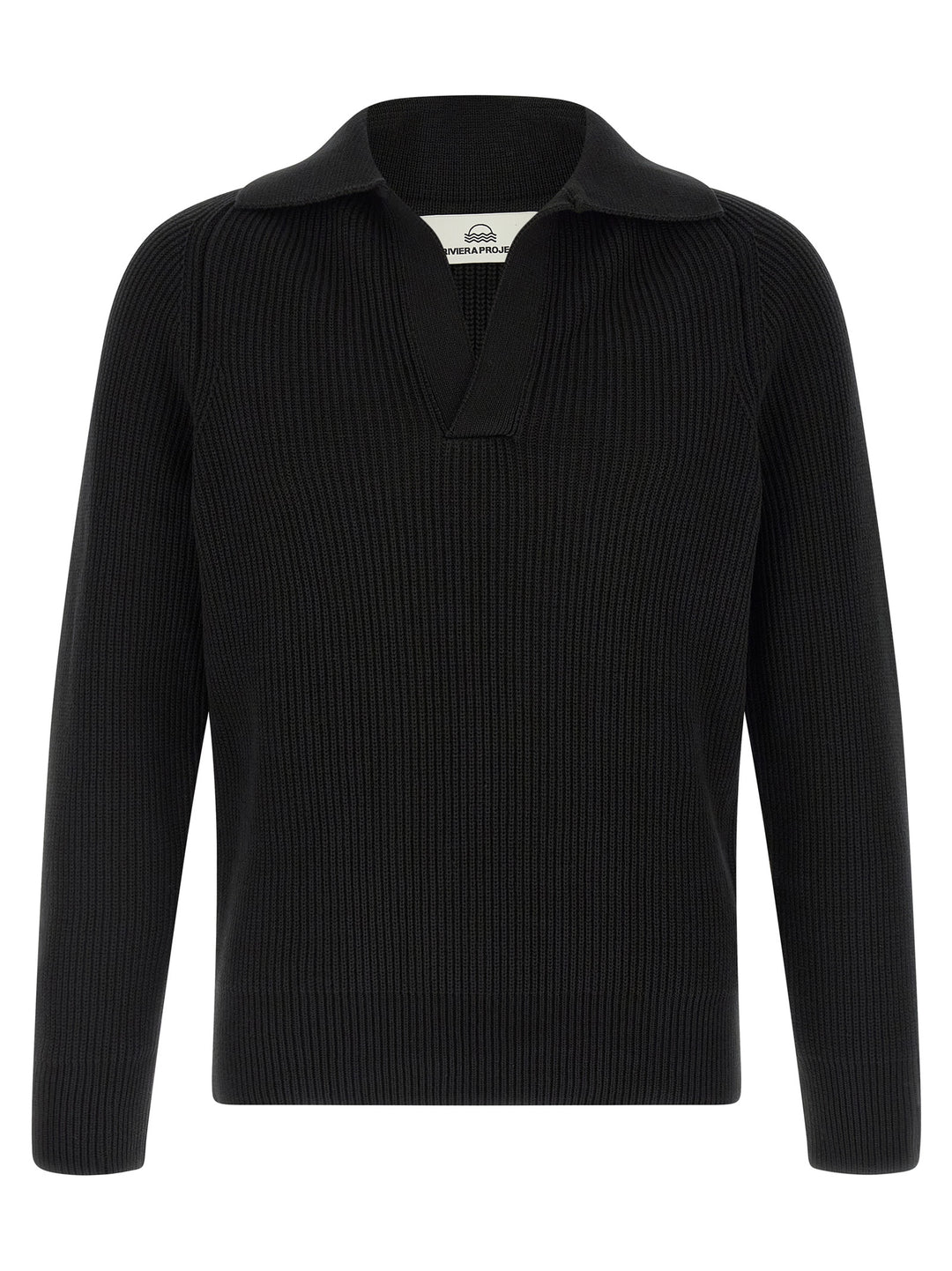 Riviera Project Polo Sweater Maglioni - Nero | eee90c6faf1cdfea2d0d0ceced0a55d64bdf4f9e