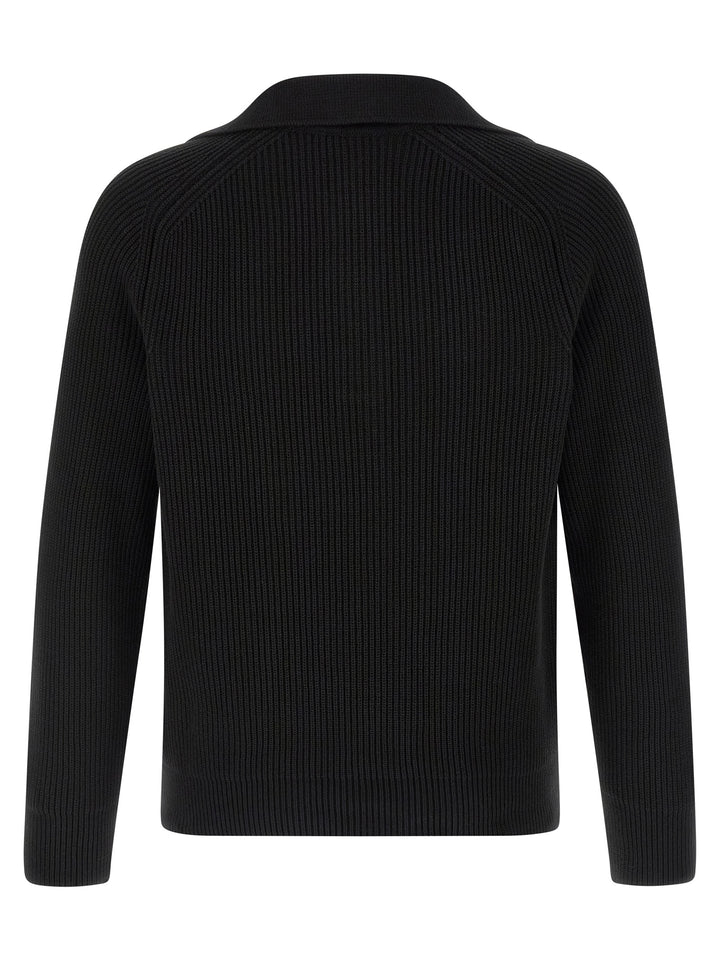 Riviera Project Polo Sweater Maglioni - Nero | 0237ec525450b25de92817acae59b472dc27ceb0