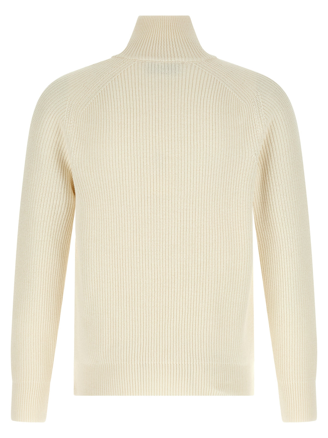 Riviera Project Zip Sweater Maglioni - Bianco | ad847c1eb8c8ab903543317ae19caa18331eba68