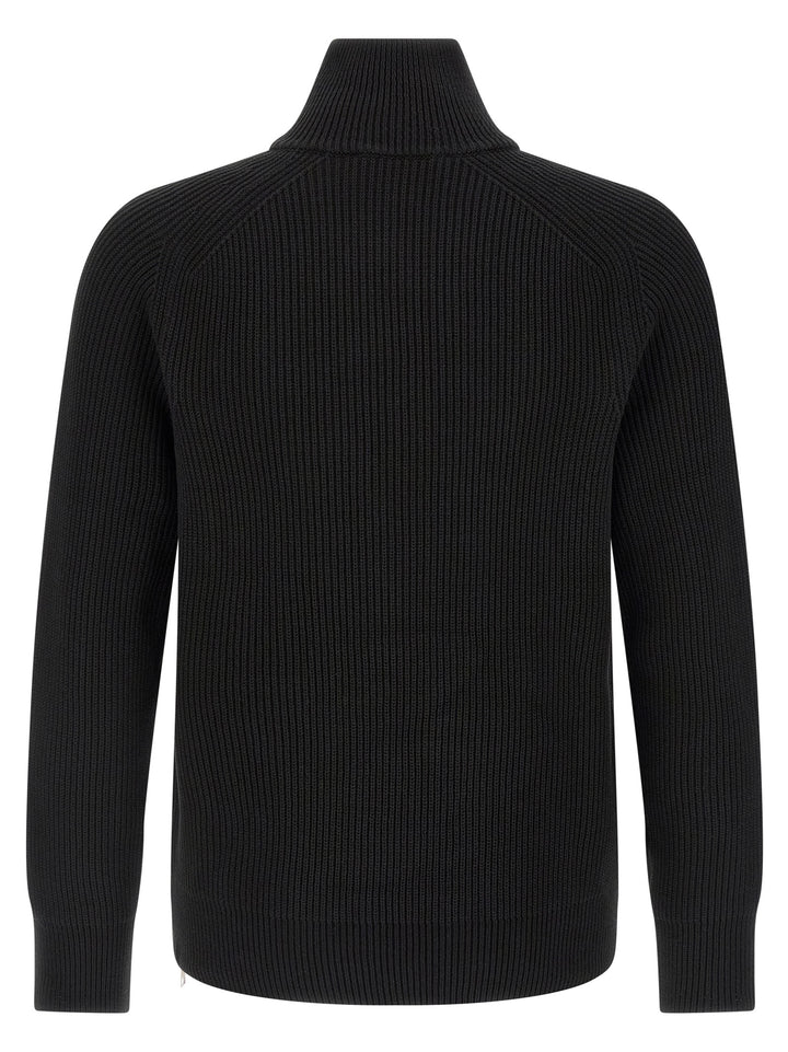 Riviera Project Zip Sweater Maglioni - Nero | 4fefbd7b9184bd90b94a2bdb0b8ff3f3f0dacfec