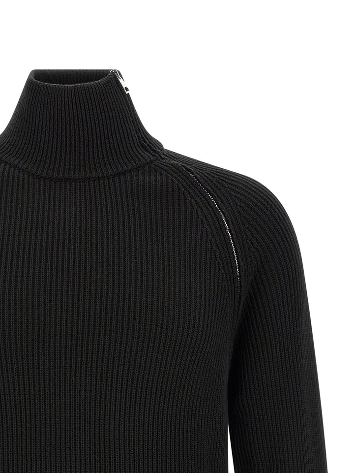 Riviera Project Zip Sweater Maglioni - Nero | 10f684d7d494896ce10439c24cdc9f86d4865b1f