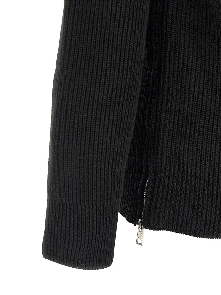 Riviera Project Zip Sweater Maglioni - Nero | 7edf795f866b7938bd78f442da8092948a6ec60a