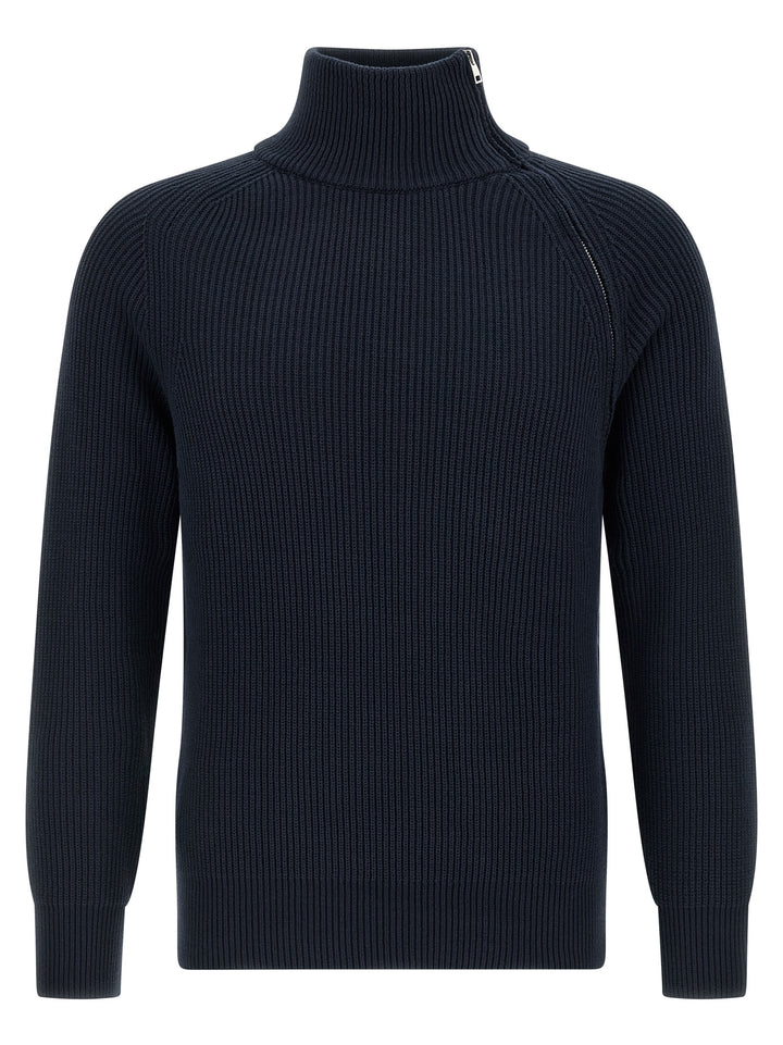 Riviera Project Zip Sweater Maglioni - Blu | ecb72da20a6d211ec673cbf5647122d1a258ff6a