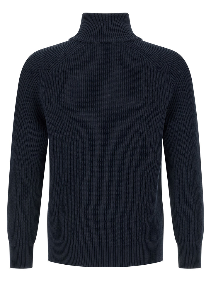 Riviera Project Zip Sweater Maglioni - Blu | fae1e07450abebc8965bc29c36551f4efdcd8f39