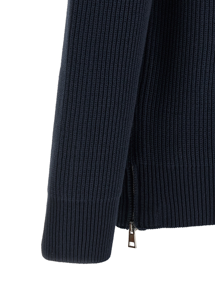 Riviera Project Zip Sweater Maglioni - Blu | b9f750b0d99cfa576c79c4c436b980cd7d7c4e46