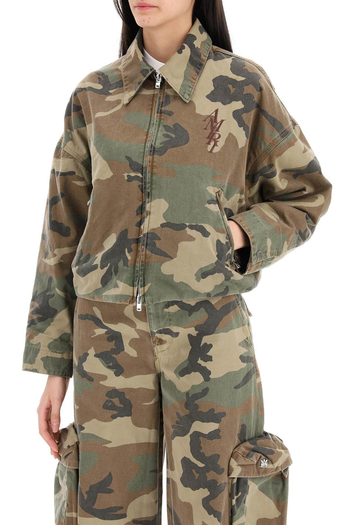 Giacca Camouflage Stile Workwear