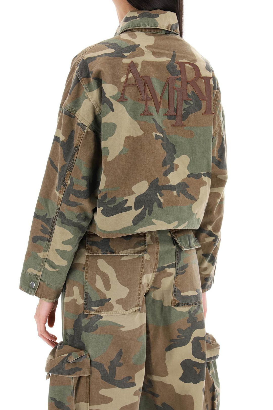 Giacca Camouflage Stile Workwear