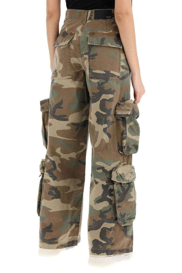 Pantaloni Baggy Cargo Camouflage