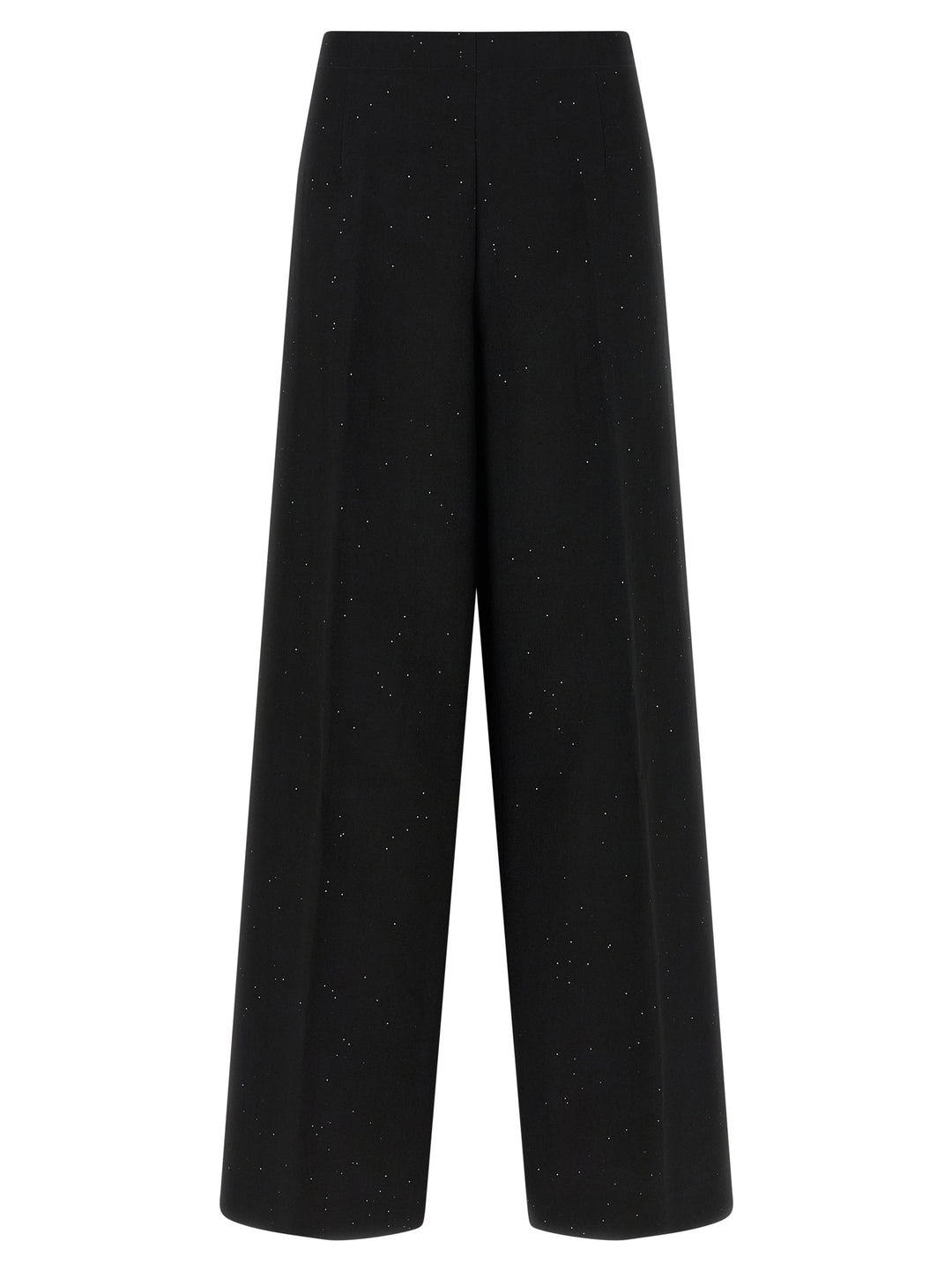 Herno Micro Sequin Pantaloni - Nero | 03137baf277be68aa1fc9f14272a2cc39c7783b5