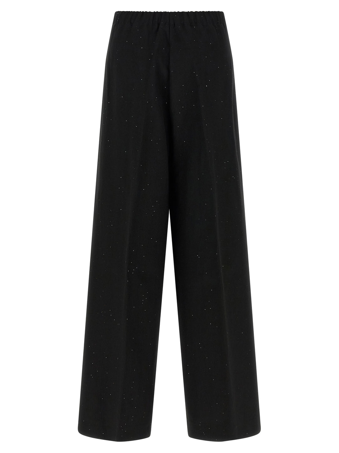 Herno Micro Sequin Pantaloni - Nero | c877e56b5d11ff397f4ea6a21378cabd0bbf422c