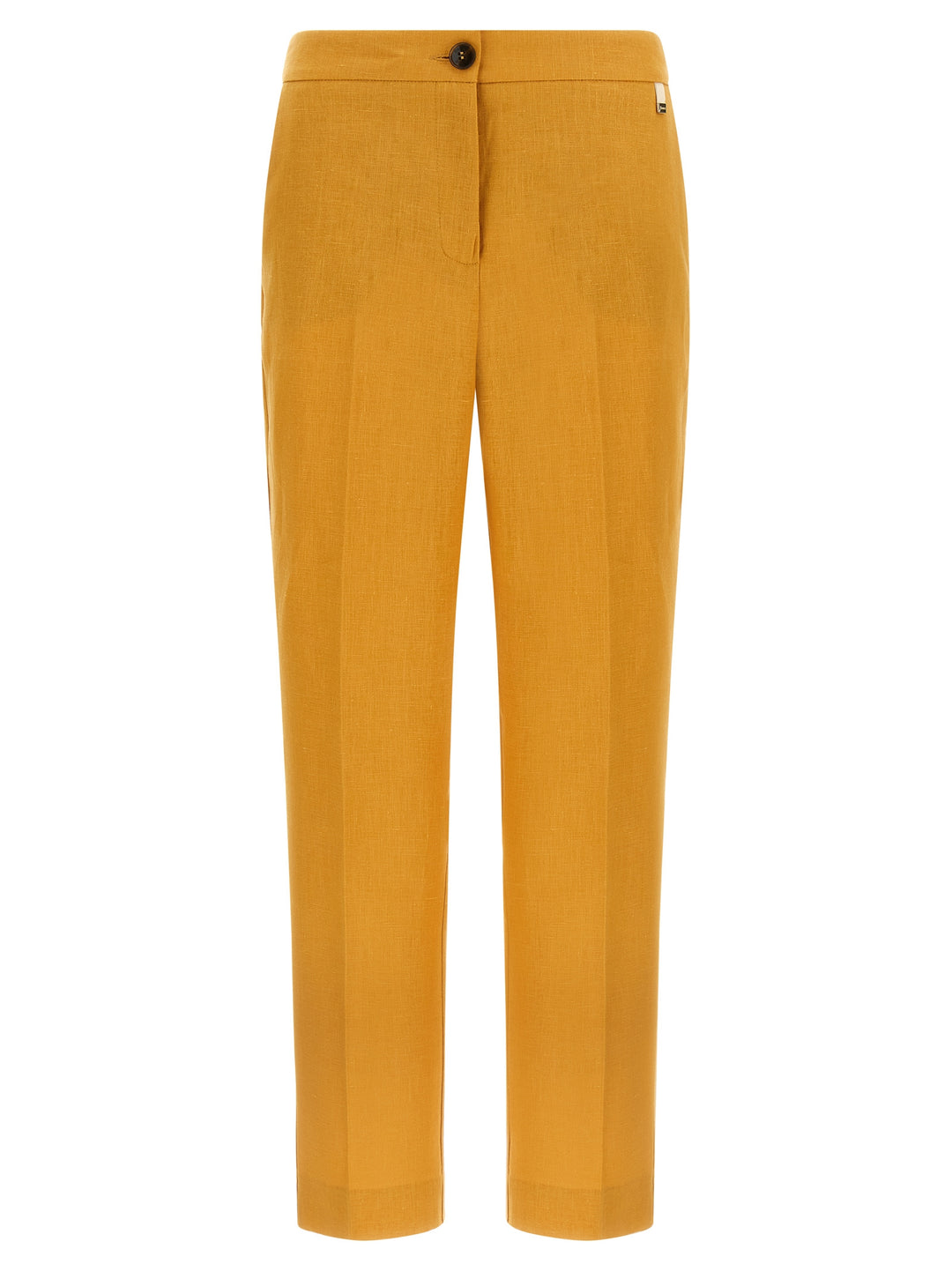 Herno Linen Trousers Pantaloni - Arancione | a90cf18088c3fb7877b12a37394b989180991465
