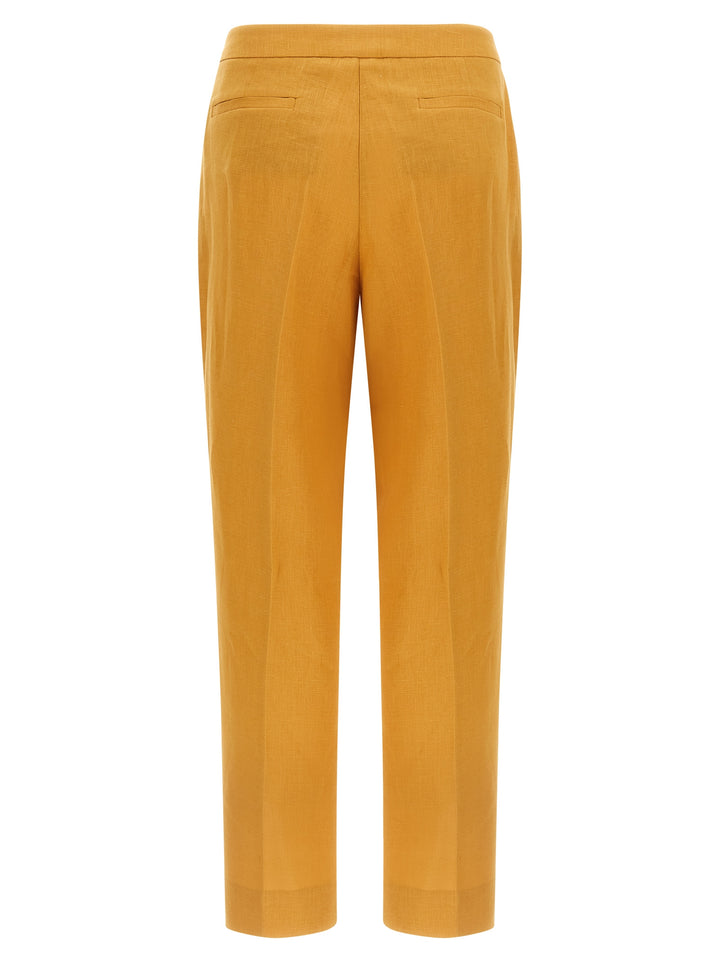 Herno Linen Trousers Pantaloni - Arancione | b42728ebf6344c3930dbf8575a3be50101b3f221