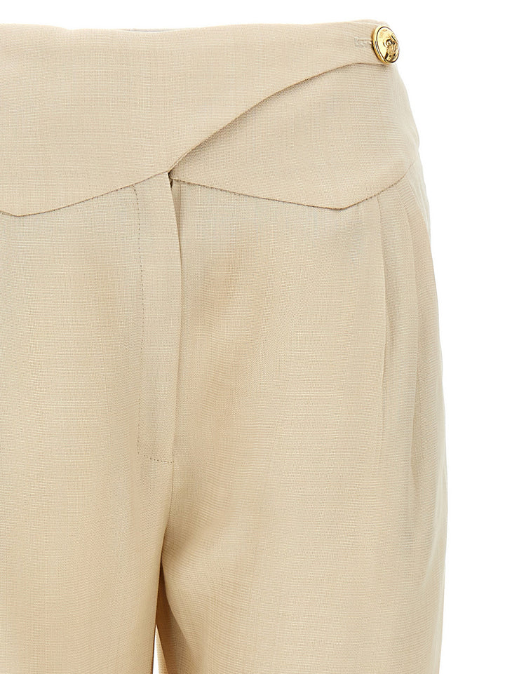 Blazé Milano Sheena Basque Pantaloni - Beige | 3a1f3c28ac60f02996e8094364fec47517e1c344