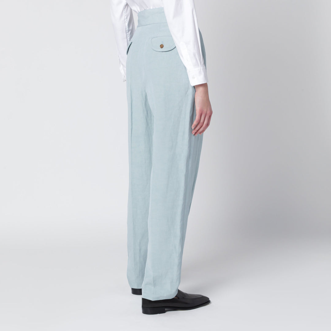Blazé Milano Pantaloni - Celeste | 29df2be90f3931d28b7b47631ad35fb91f96f1ba