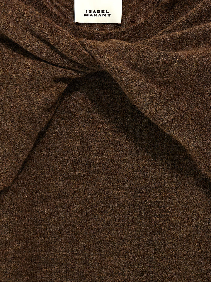 Isabel Marant Kern Maglioni - Marrone | 898c3d9030f49b0e7f313dd86355ae180d9cc35f
