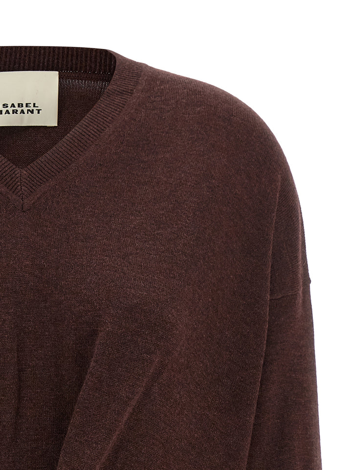 Isabel Marant Chiraz Maglioni - Bordeaux | a3cec1094347e833ff97c13392211710333b8988
