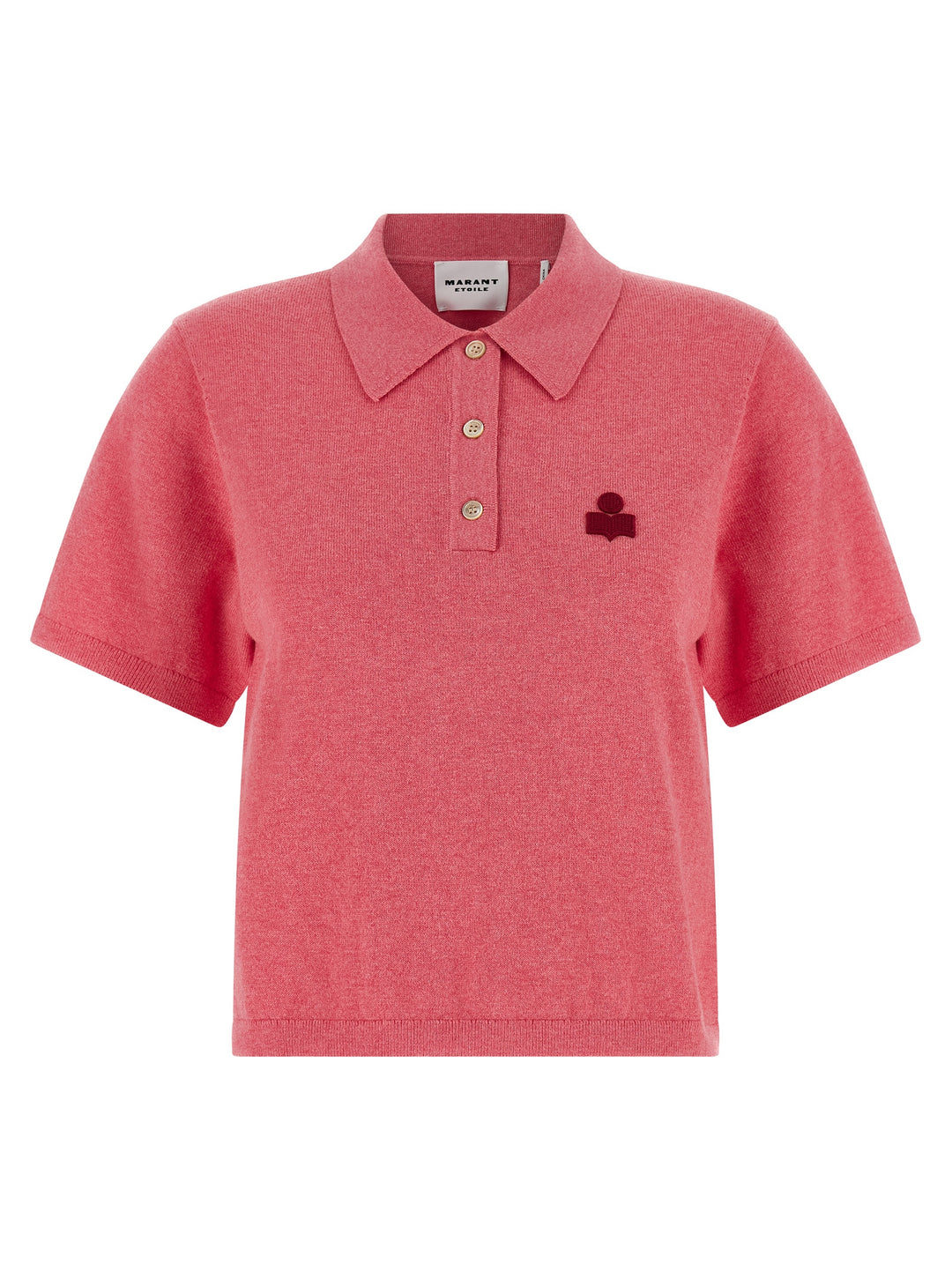 Marant Etoile Althea Polo - Rosa | 41a35b5f682423fad2945c1084548e0016e7ba8d