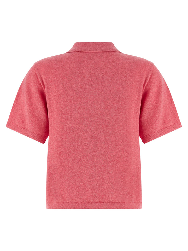 Marant Etoile Althea Polo - Rosa | ed11288f704f56bbb65d0f5d317782756fd3eebb