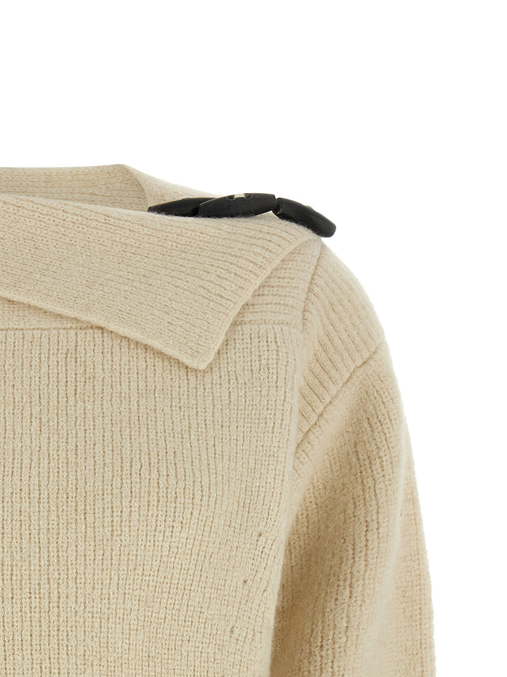 Isabel Marant Thais Maglioni - Bianco | 99bb949518940722651b2bc5110ef38a36741c5a