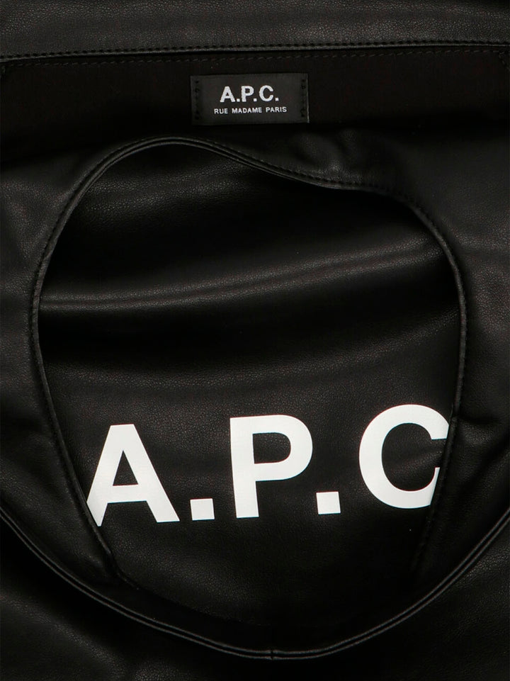A.P.C. Ninon Tote - Nero | df038e753e543ed53c148aa01eddda628930e504