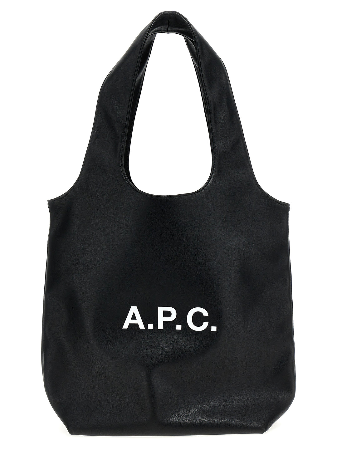 A.P.C. Ninon Tote - Bianco/Nero | 8826a0748f81208f99eafb7171e63863cb91ef97