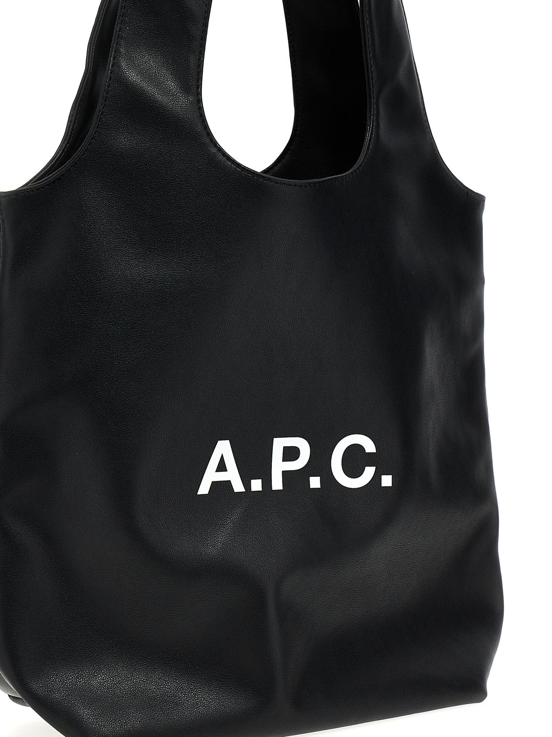 A.P.C. Ninon Tote - Bianco/Nero | 58f9118cfbda0a5058e7101810f9b552ddf7d049
