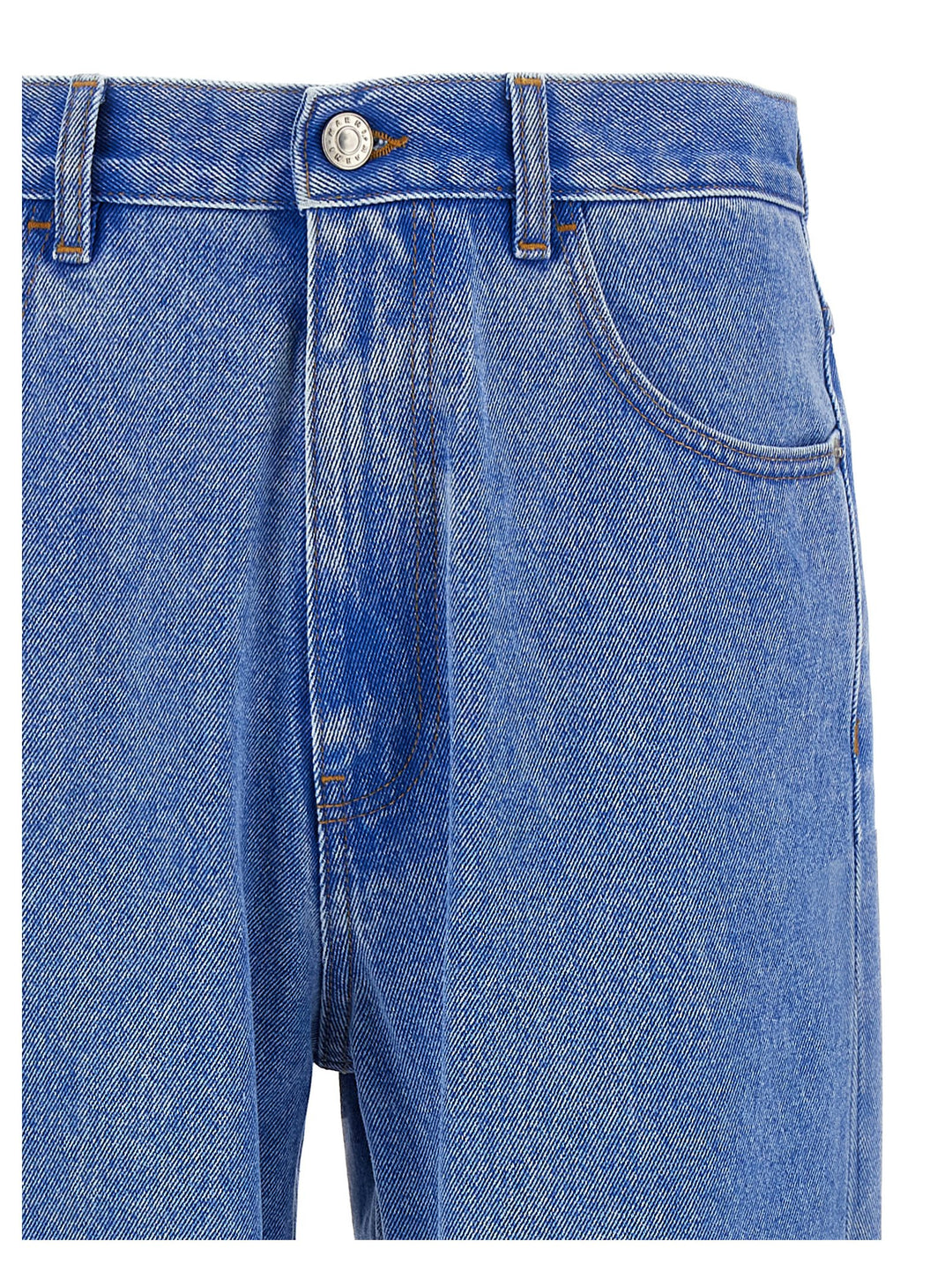 Marni Bleached Coated Jeans - Blu | 1f1a5b579322e01ebd92aae934ed0ccfdacca19e