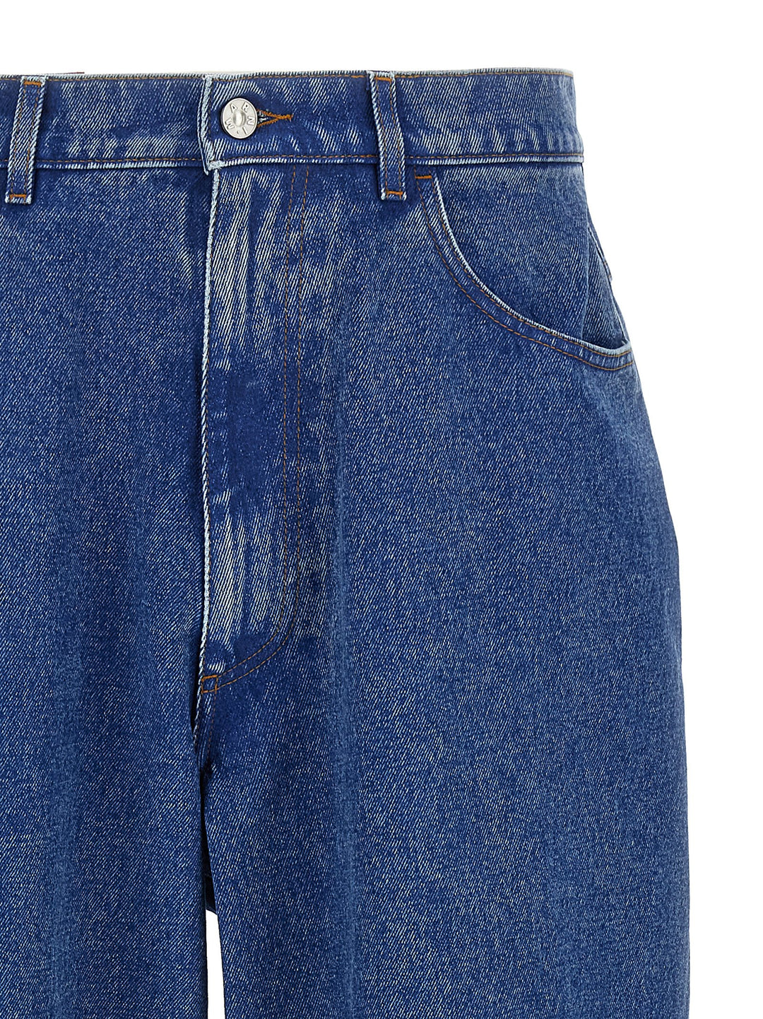 Marni Patch Jeans - Blu | 675bb032b7155d7313bc658c6db9a8f1b3c6d402