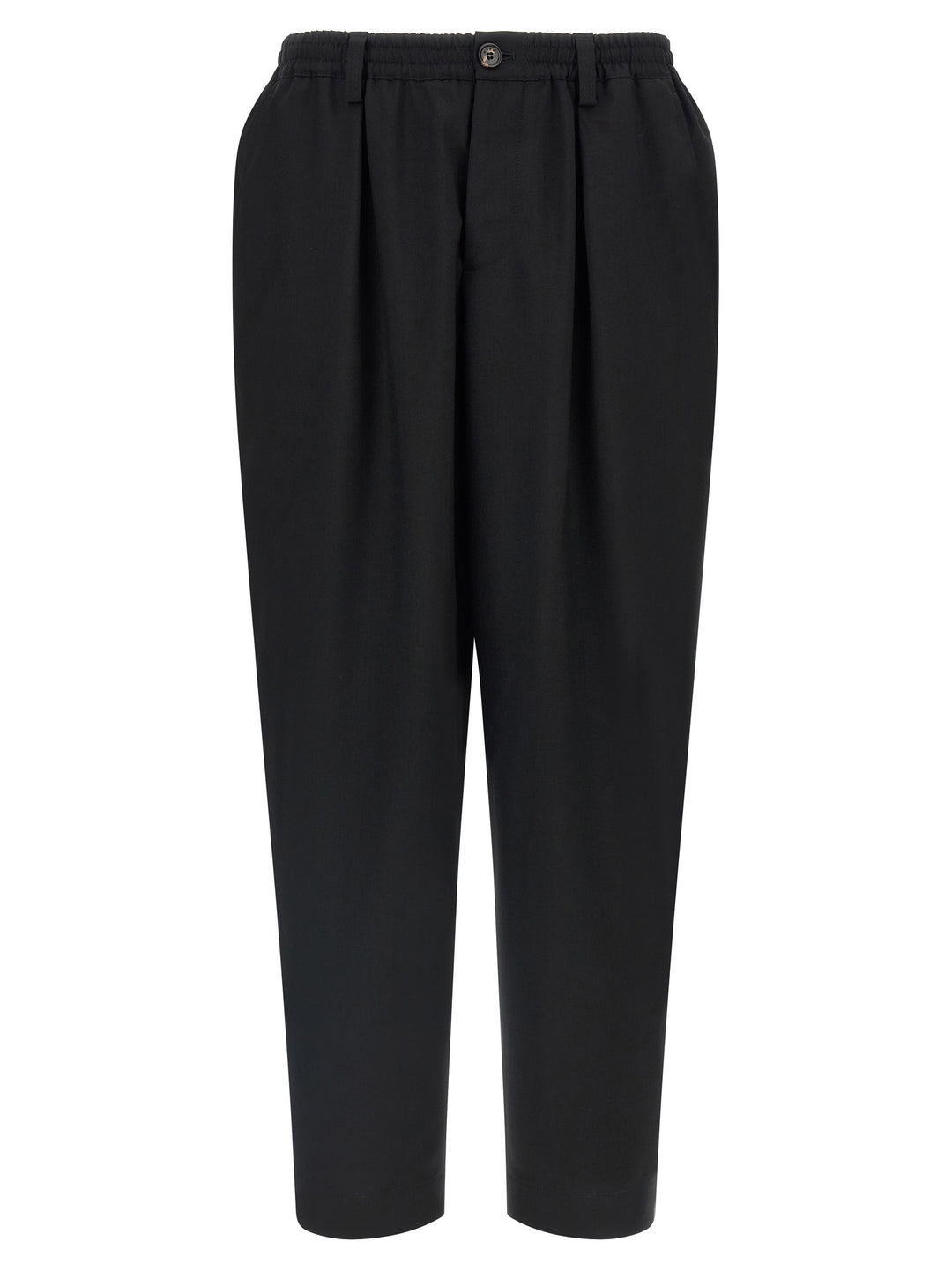 Marni Cropped Pantaloni - Nero | b00d3362f77994fce14a30be83e654db0427a4b8