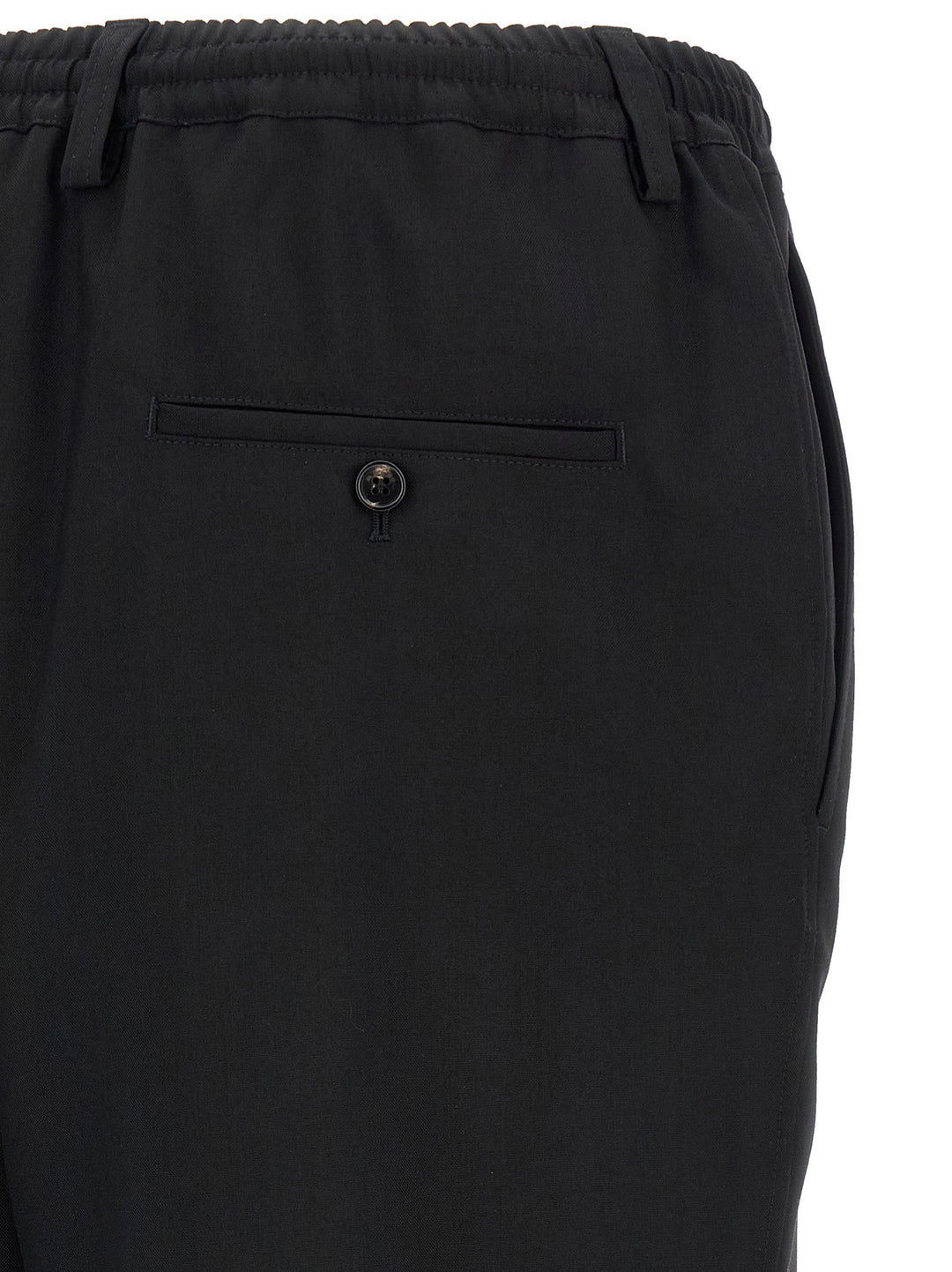 Marni Cropped Pantaloni - Nero | 76a97b9806a5d334a6d2e9688ef18f8fdd948f30