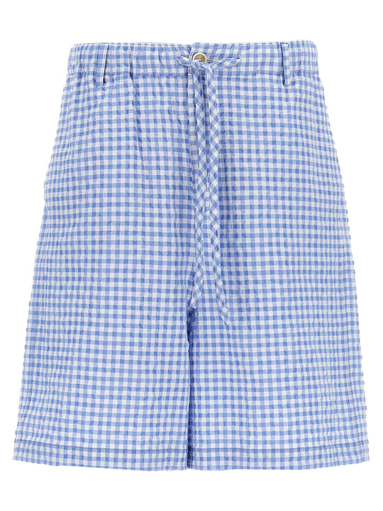 Vichy Bermuda Shorts Bermuda E Short Celeste