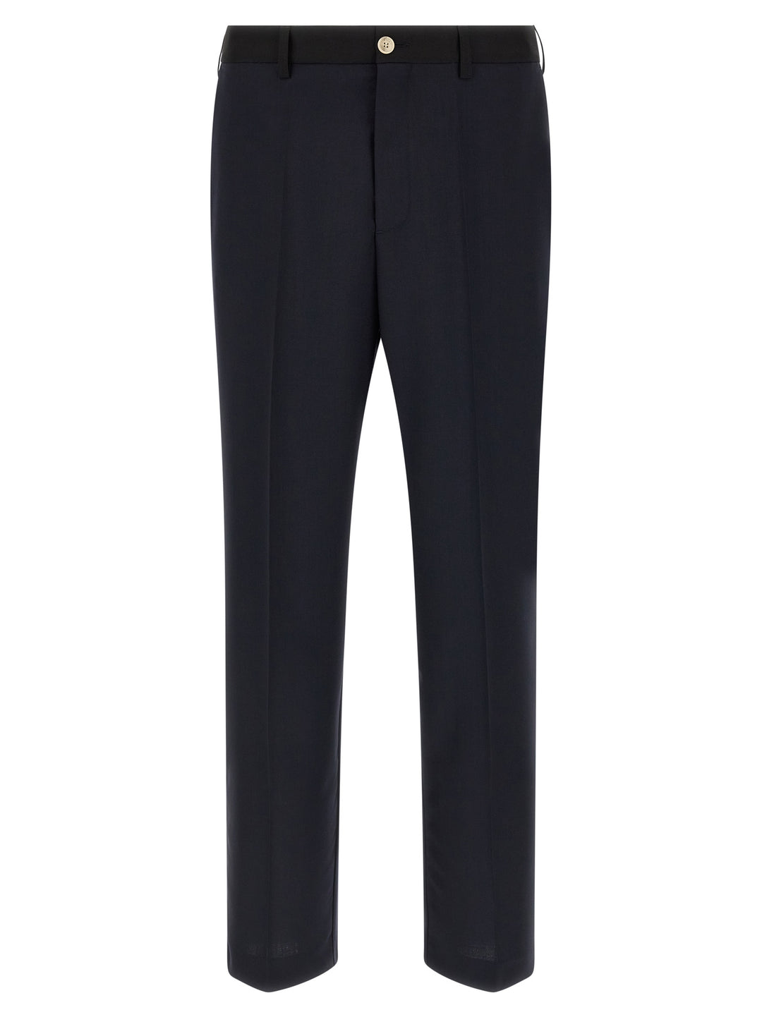 Marni Tropical Wool Pantaloni - Blu | 95f0f25b94f74eeff336ac4bac0a2dd8c185ddc7