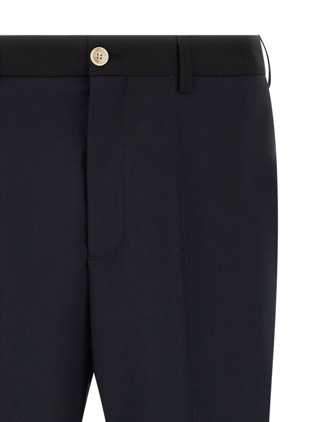 Marni Tropical Wool Pantaloni - Blu | f29c6de5319f4d53c6223c6bbad42a2fb910d1a4