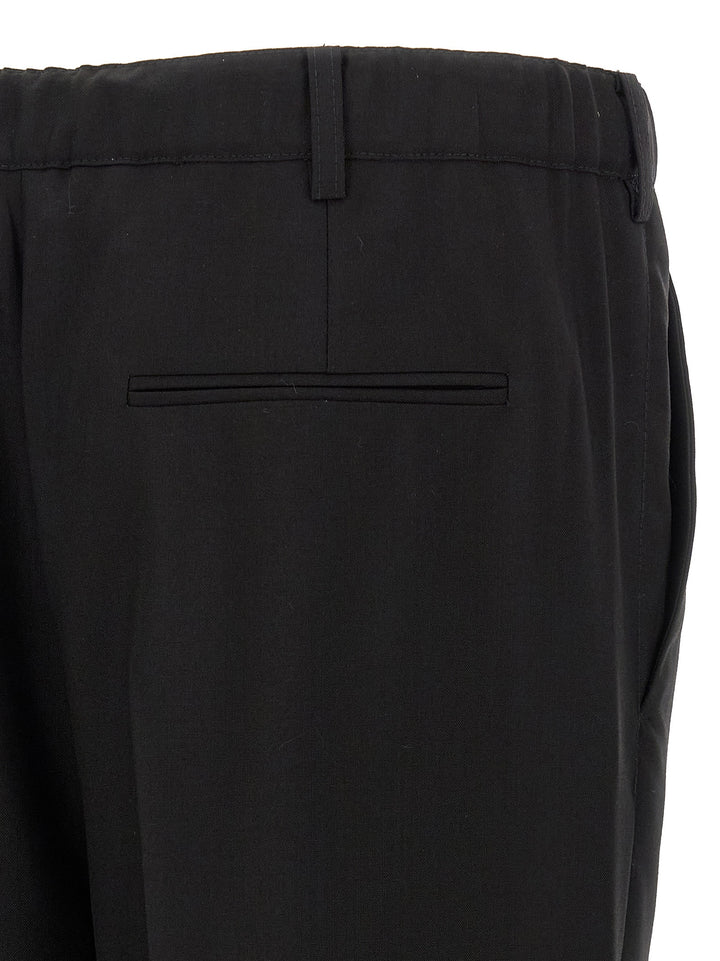 Marni Tropical Wool Pantaloni - Nero | 0b957040ab0c518bb67e09123ca53a2717dda45f