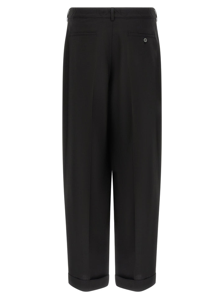Marni Cool Wool Pantaloni - Nero | 4b0de5f746d8997fc4aacc08f1b0107953ba9c32