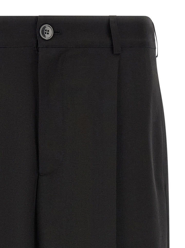 Marni Cool Wool Pantaloni - Nero | fe10c57a5a909642d66eaf55d61277f60a577dec